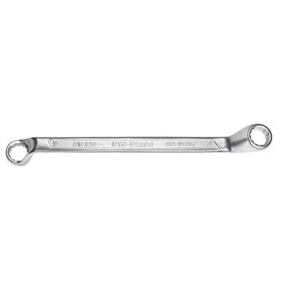 Sw Stahl Doppelringschlüssel, 30 x 32 mm, gekröpft [Hersteller-Nr. 01222L] Image