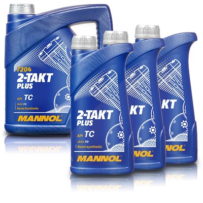Mannol 7 L 2-Takt Plus Motoröl [Hersteller-Nr. MN7204-4] Image