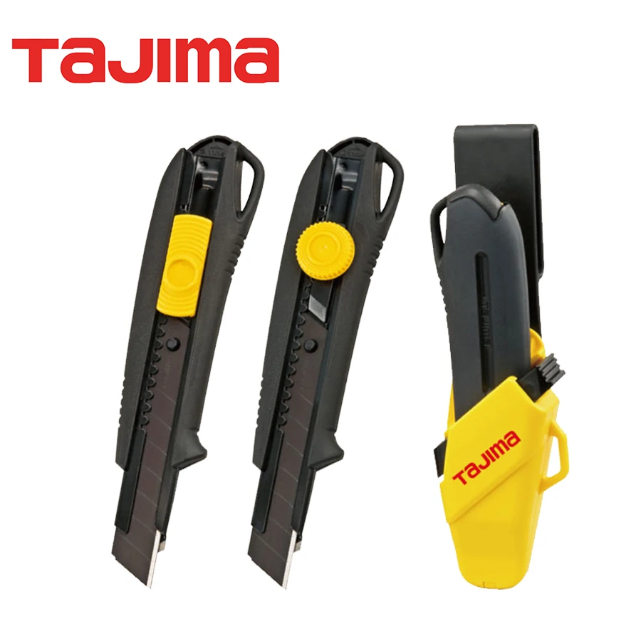 TAJIMA 1101-1704/1101-1701/1101-1702 Allzweckmesser 18 mm mit 2 austauschbaren Klingen Universalmesser mit segmentierten Klingen Image