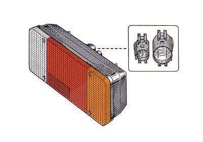 Van Wezel Heckleuchte [Hersteller-Nr. 1650926] für Citroën, Fiat, Peugeot Image