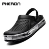 2025 Clogs Sandalen Männer Slip On Outdoor Strand Sommer Schuhe Medizinische Clogs Kausalen Atmungsaktive Männliche Sandalen Mit Loch Große Größe