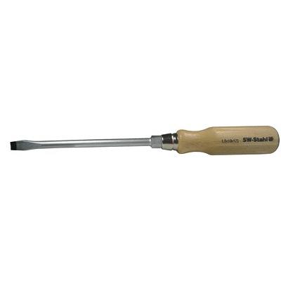 Sw Stahl Schraubendreher, Holzheft, Schlitz, 12,0 x 200 mm [Hersteller-Nr. 30605L] Image
