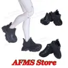 Sammlerfigur im Maßstab 1:12, Turnschuhe, schwarze Sportschuhe, solide Schuhe, Zubehör, passend für 15,2 cm große Acton-Figur, Damen-Soldat-Körperpuppen