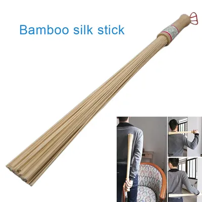 Natural Bamboo Body Massage Tools Fitness Pat Hammer Health Care Stick SN-Hot