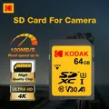 Scheda SD originale Kodak per fotocamera DSLR UHS-1 U3 V30 A1 Scheda di memoria Class10 256gb 128gb 64gb 32gb Supporto Ultra HD 4K Video SDXC