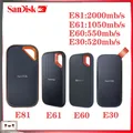 Sandisk PSSD esterno 2000 MB/S USB 3.1 Type-C Disco rigido portatile da 480 GB 4 TB Disco rigido da 500 GB 1 TB 2 TB Disco a stato solido Telefono portatile Desktop