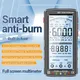 ANENG 681 Multimetro digitale da 6000 conteggi Misuratore universale ricaricabile anti-scottatura intelligente Tester NCV LCD grande da 5 pollici con retroilluminazione F