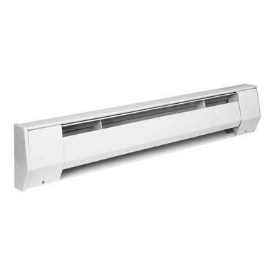 King Electric K Series 48" White Baseboard Convection Heater 4K2410BW - 208/240V, 750/1,000W