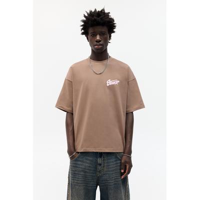 Short Sleeve T-Shirt With Stwd Graffiti Graphic