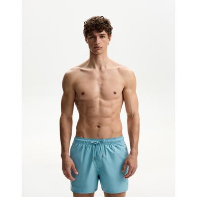 Bershka Plain Swimming Trunks Men S Turquoise