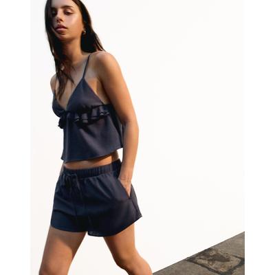 Bershka Rustic Tank Top Women M Grey