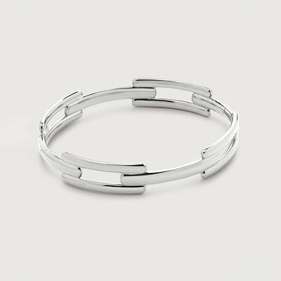 Sterling Silver Signature Link Bangle