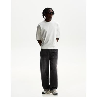 Bershka Skater Jeans Men 36 Black