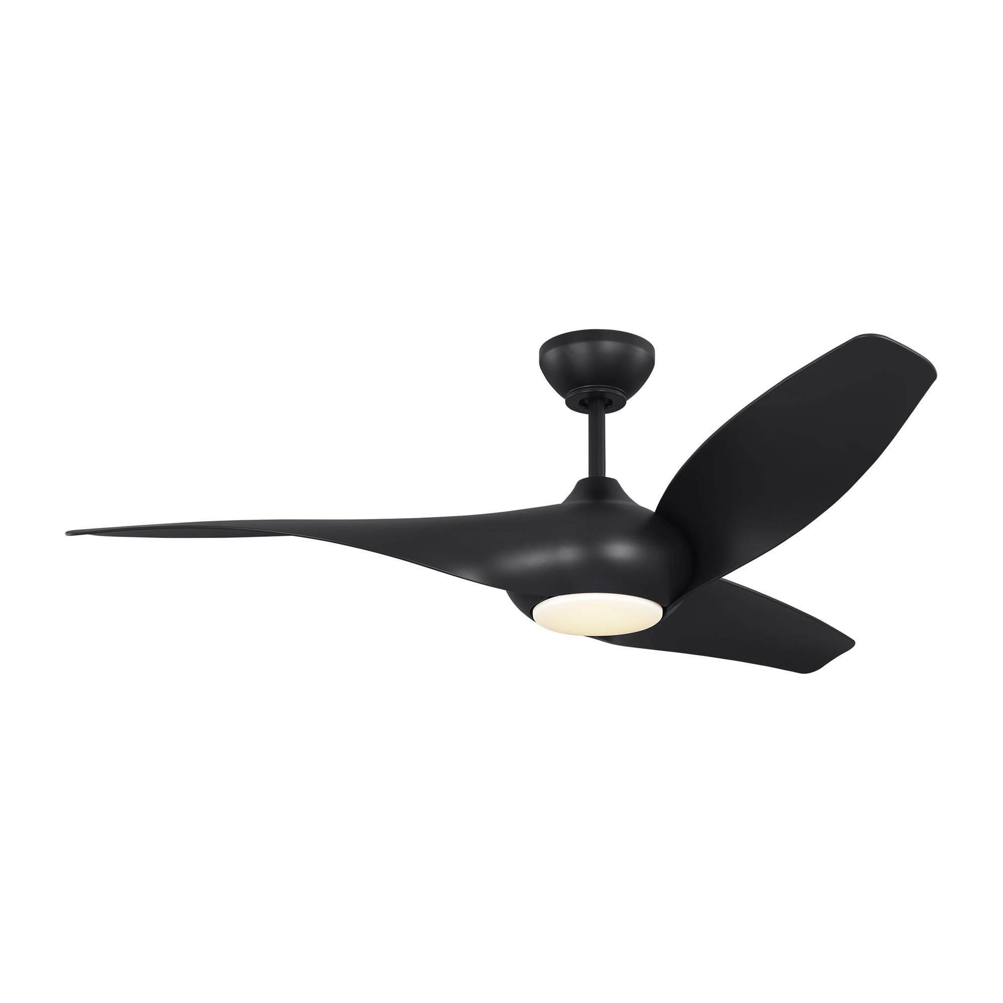 Visual Comfort Fan Collection Sean Lavin Topan Smart 52 Inch Ceiling Fan with Light Kit - 3TNSM52MBKD