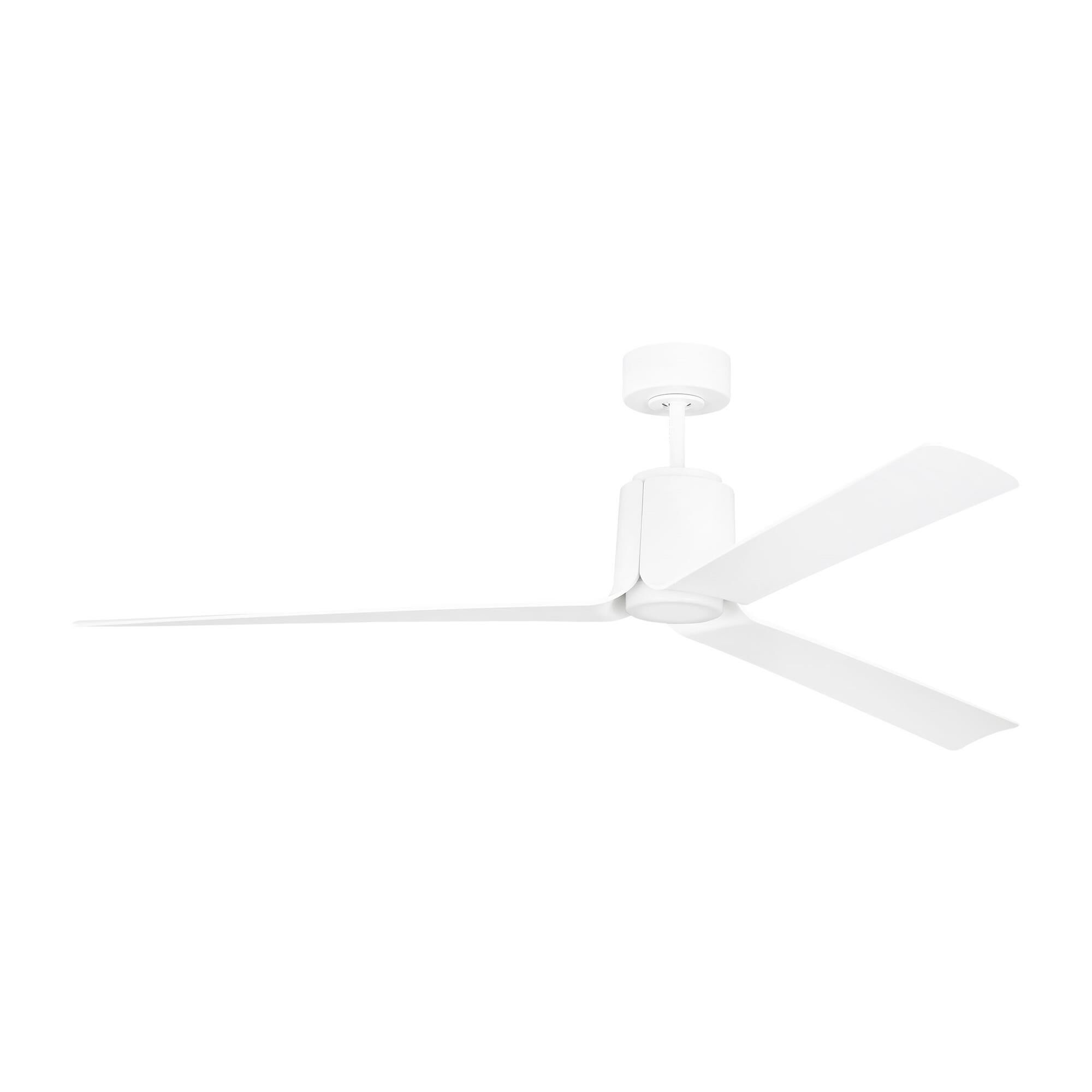 Visual Comfort Fan Collection Peter Bristol Peel Smart 66 Inch Ceiling Fan with Light Kit - 3PESM66RZWD