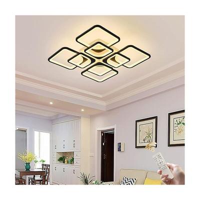 Ganeed Moderne Deckenleuchte, dimmbare LED Flush Mount Decke Kronleuchter Beleuchtung mit Image