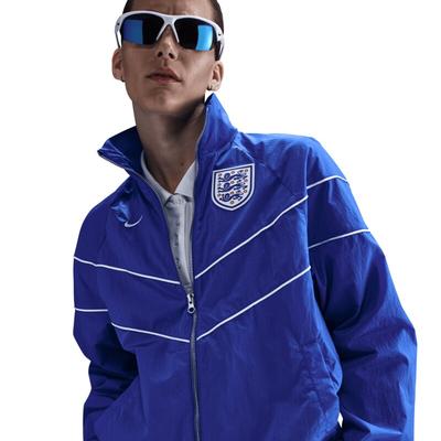 England Lionesses Nike Woven Windrunner Jacke 2025 - Blau - Damen Image