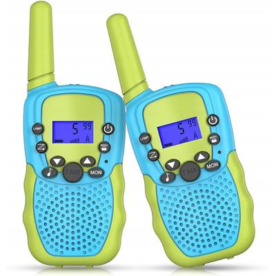 TEMU Toy Walkie-talkie, Walkie-talkie For Kids, 3 Kilometers, 2 Packs, Mini , Green, 1 Pair Pack Image