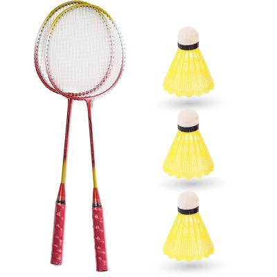 TEMU Tk Adult Badminton Set - Racket & Feather Shuttlecock Set - Training & Competition Image