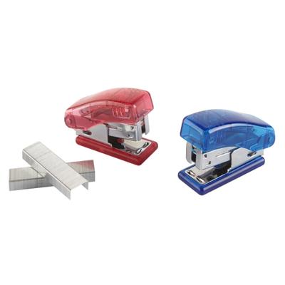 Office Depot Mini Stapler With Built-In Remover, 2-1/4", Assorted Colors