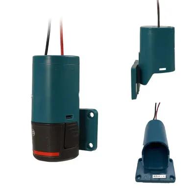 Power Wheels Adapter for Bosch 10.8V 12V Li-ion Battery DIY Power Connector Power Tool Battery Converter with 14AWG Wires