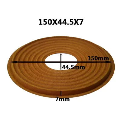 2pcs 150x44.5/150x49.5/150x60/150x65.5mm Elastic Wave Loudspeaker Subwoofer Woofer Bass Speaker Repair Spider Damper