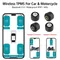Bluetooth APP Externe Alarm Reifendruck Sensoren Auto Motorrad Telefon Display 2/4PCS Auto TPMS Reifendruck überwachung System