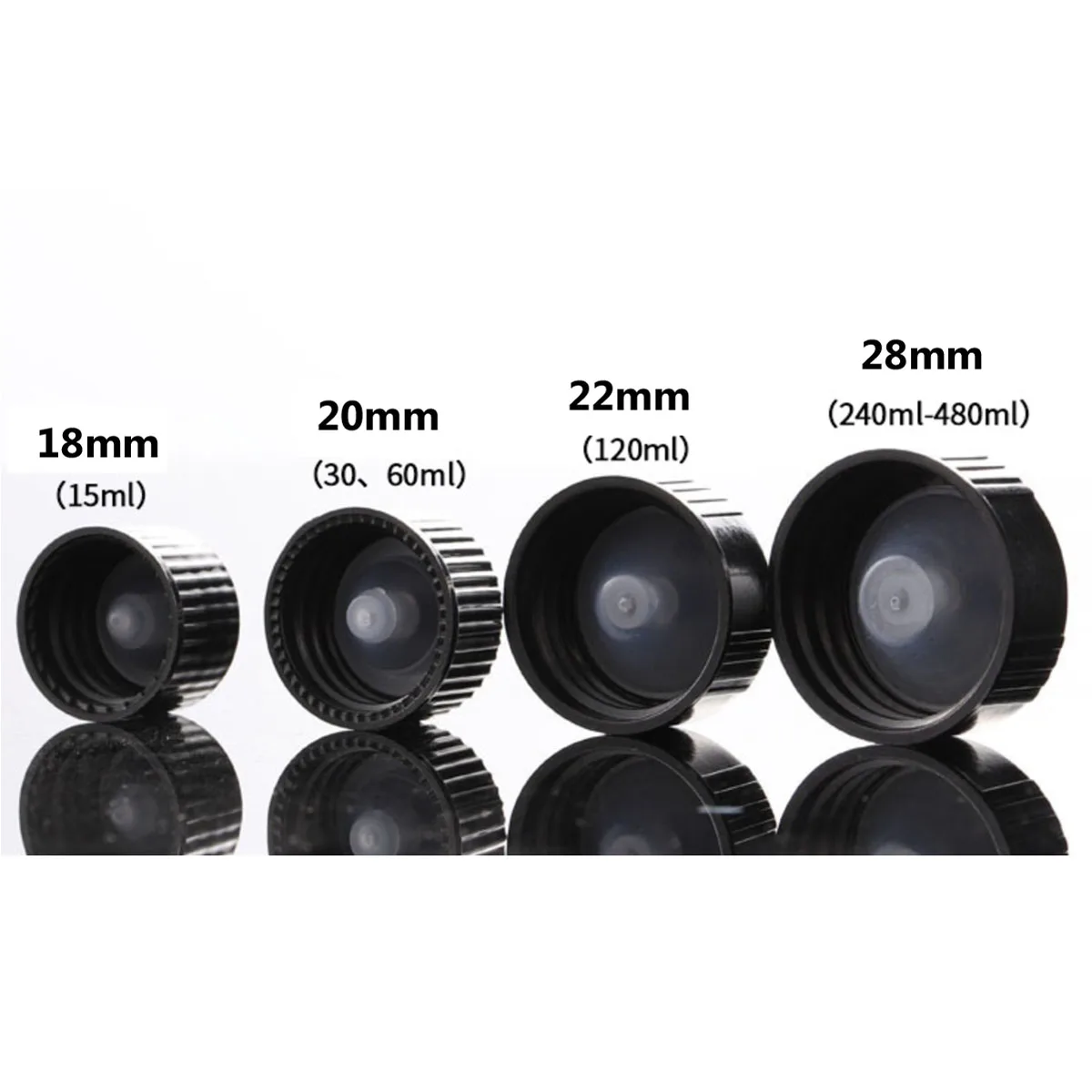 5x Cone Liner Drum Cap Polycone Caps Image