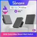 SONOFF M5 SwitchMan Smart WiFi Interruttore da parete Pulsante locale meccanico Controllo APP