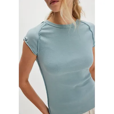 We The Free Ever Had Tee at Free People in Slate, Size: Large