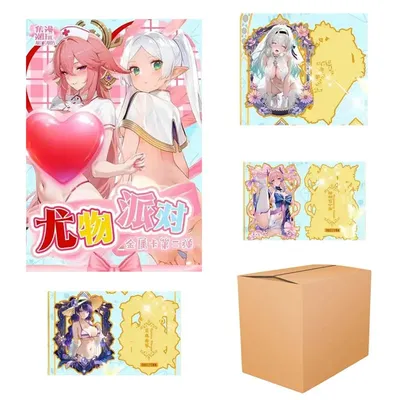 Jimanchao Play Großhandel Goddess Story Collection Card Booster Box Wave2 Schöne Party Metallkarte Image