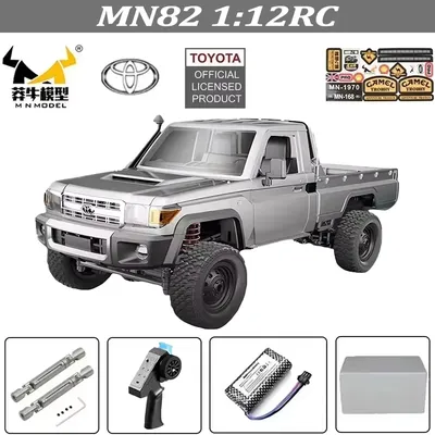 MN82 MN82S Toyota Rc 4x4 Rc CAR 2.4g 1/12 Full Scale Off-road Remote Control RC Crawler CAR Boy's Remote Control Car Toy Gift