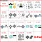 1Set Silicone Conductive Rubber Pads for PS2 PS3 PS4 PS5 Xbox One/360 Controller D-pad Contact Key Buttons for GB GBA GBC