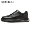 XIMO BULL Herrenschuhe Frühjahr/Sommer 2025, neue Business-Pendelschuhe mit dicken Sohlen, modische und vielseitige Freizeitschuhe