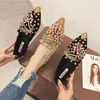 Flache Damen-Loafer-Schuhe, Strass-Kristall-Loafer, Damen-Freizeitschuhe für Damen, flache Schuhe