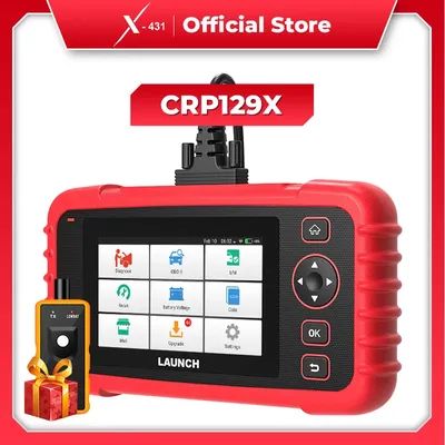 LAUNCH CRP129X OBD2 Scanner Auto Code Reader Car Scan Tool Autoscanner Automotive Diagnostic Diagnosis Lifetime Free Update