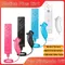 2-in-1-Set für Nintendo Wii-Controller, optionales Motion Plus Joystick, kabellose Fernbedienung, Gamepad mit Silikonhülle, Videospiel