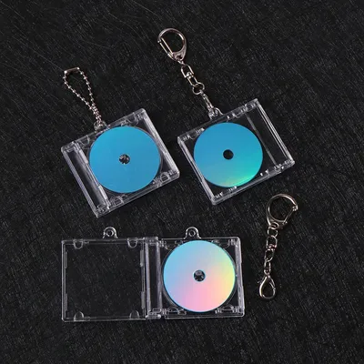 Hot Sale NFC Functional CD Disc For Music Lovers To Create Personalized Music Disc TS Key Chain