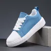 Einfache Mode Freizeit schuhe Frauen Männer Plattform blauen Korb Turnschuhe leichte