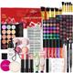 Makeup Set, All In One Makeup Kit, Cosmetic Make Up Starter Kit With Storage Bag Portable, Makeup Gift Set, Make Up Palette Eyeshadow Foundation Lip Gloss for Women & Girls