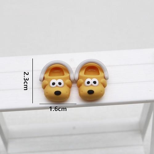 Puppenschuhe ForLabubu Premium-Modenschuhe für 17 cm Puppen Zubehör Labubus Dress Up Dekorationszubehör Mini Finger Schuhe Keine Puppe