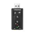 Scheda audio 7.1 Adattatore audio USB stereo 3D per jack Scheda audio esterna da 3,5 mm per PC