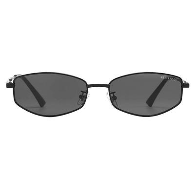 Plus Size Women's Rowan Polarized Sunglasses by Fifth & Ninth in Black Gold (Size ONE SIZE)
