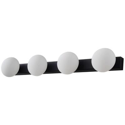 Wandleuchte, Wandlampe Bad 'Myrra' aus Aluminium für Badezimmer von Lucande Image