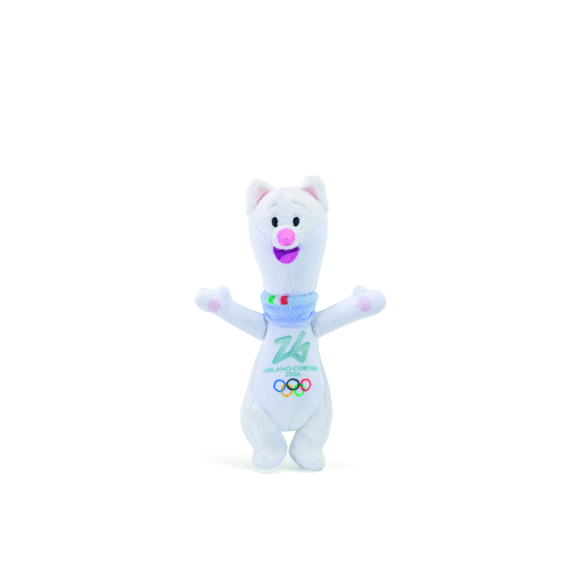 Olympische Spiele Mailand-Cortina 2026: Tina-Maskottchen - 13cm Image