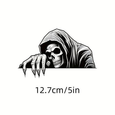 TEMU Window Sticker, Suitable For Cars, Trucks, Motorcycles, Laptops, Toolboxes, Suitcases, Yachts, Fishing Boats, Door And Window Home Decor Image