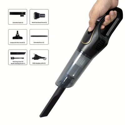 TEMU Wireless Handheld Vacuum Cleaner, 7200pa Suction, Car Vacuum Cleaner, Usb Rechargeable, Includes Hepa Filters For Home, Vehicle, And Office Use, Vacuum Image