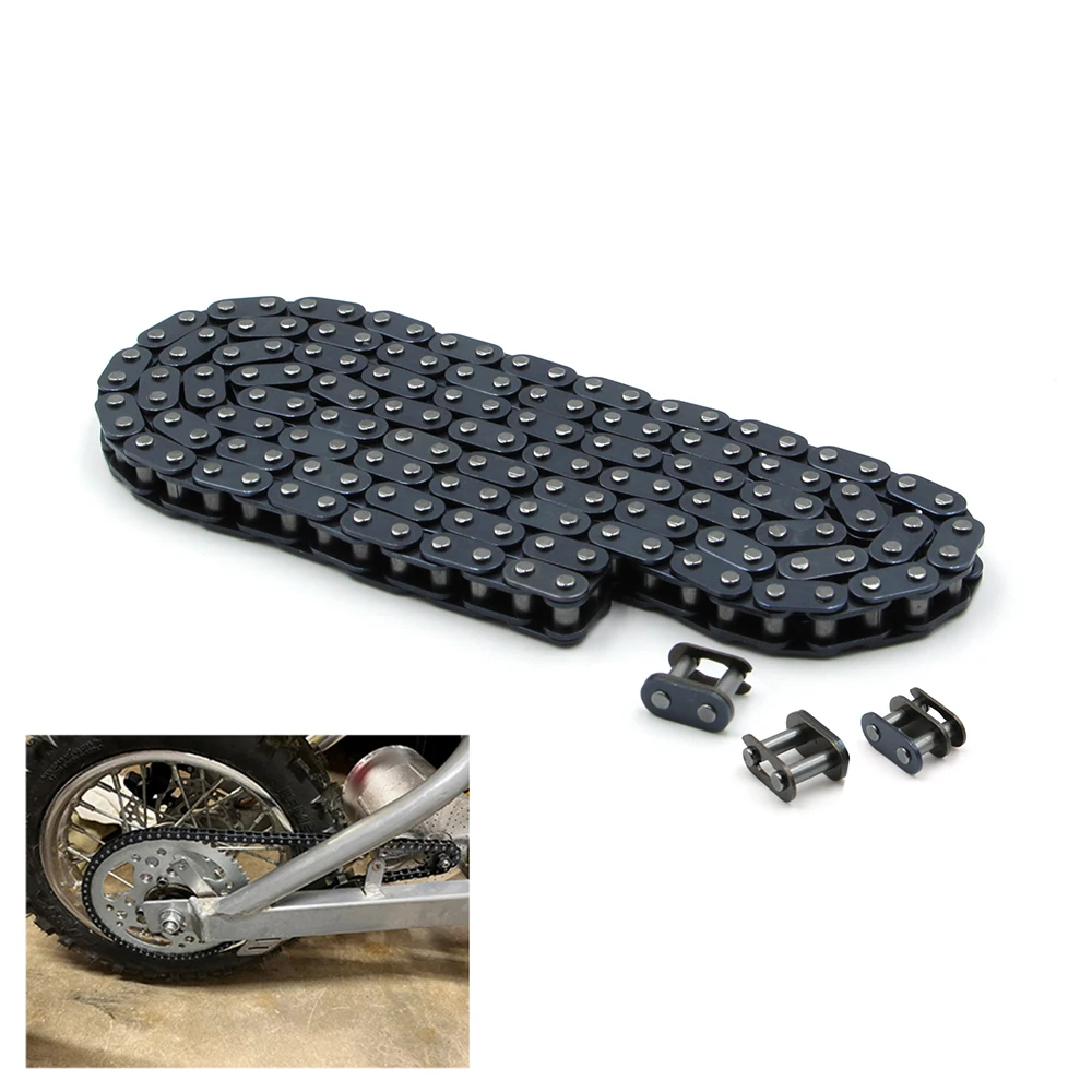T8F 116 Link Antriebskette für 43 cc 47 cc 49 cc 50 cc 2-Stoke SSR SX50 Coolster ATV SYX Moto Holeshot X-Pro Mini Chopper Pocket Bike Image