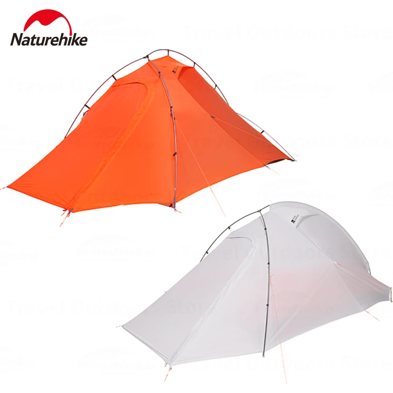 MOBI GARDEN Light-Riding EXO Ultraleichtes Campingzelt 1/2 Personen Winter Outdoor Tragbares Reise-Wanderzelt 20D Nylon Wasserdicht Image