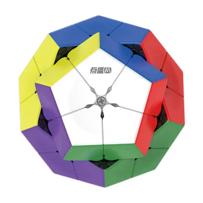 [Picube] DianSheng Galaxy Kilominx M Magnetisches 2x2 Megaminx Stickerless Twisty Puzzle Zauberwürfel Teenager Intelligence Toy Brain Image